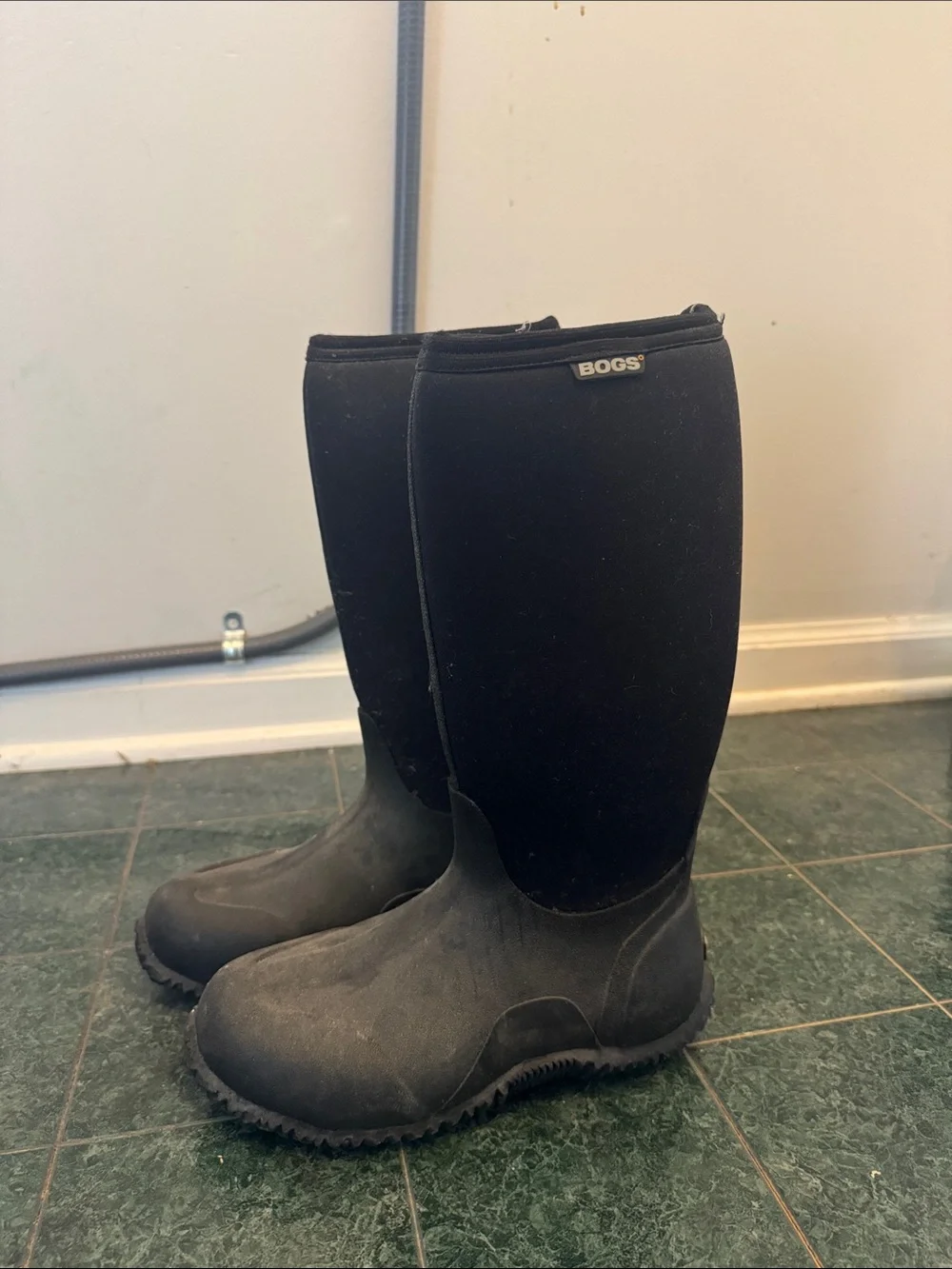 Bogs Women’s Black Tall Waterproof Rain & Snow Boots